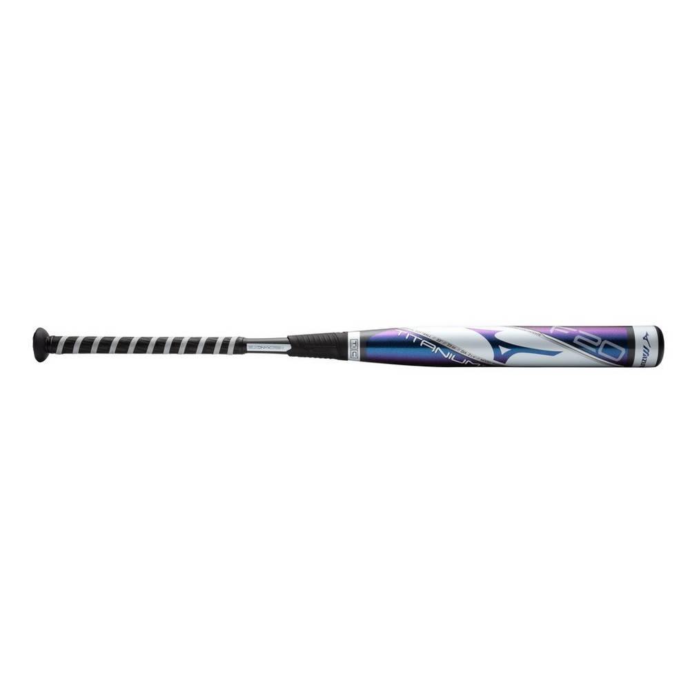 Bate Mizuno Softball F20-TITANIUM - Fastpitch (-10) Para Mujer Blancos 4706512-CG