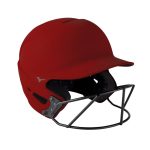 Casco Mizuno F6 Fastpitch Softball Batting Para Mujer Rojos 1708629-YJ