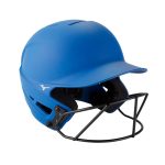 Casco Mizuno F6 Fastpitch Softball Batting Para Mujer Azul Rey 0768134-WB