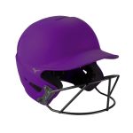 Casco Mizuno F6 Fastpitch Softball Batting Para Mujer Morados 3658490-JB