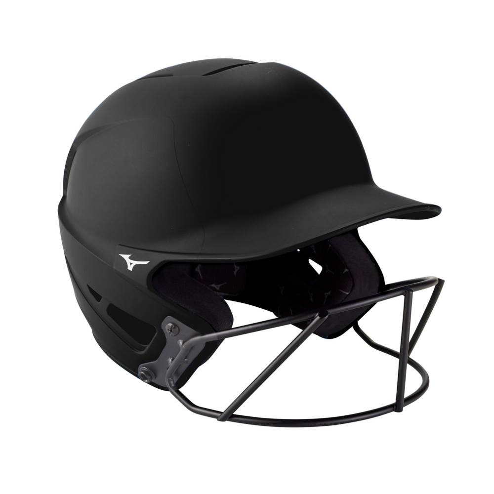 Casco Mizuno F6 Fastpitch Softball Batting Para Mujer Negros 8371504-WR
