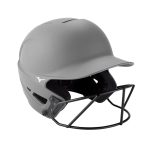 Casco Mizuno F6 Fastpitch Softball Batting Para Mujer Grises 1083275-JX