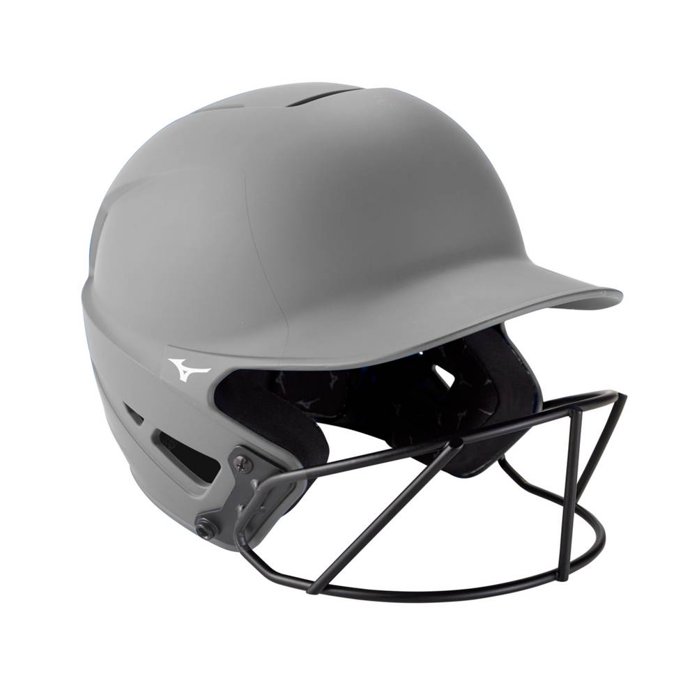 Casco Mizuno F6 Fastpitch Softball Batting Para Mujer Grises 1083275-JX