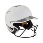 Casco Mizuno F6 Fastpitch Softball Batting Para Mujer Blancos/Grises 1349078-ET