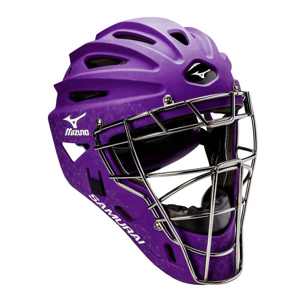 Casco Mizuno Softball Samurai Fastpitch - G4 Para Mujer Morados 8529346-CJ