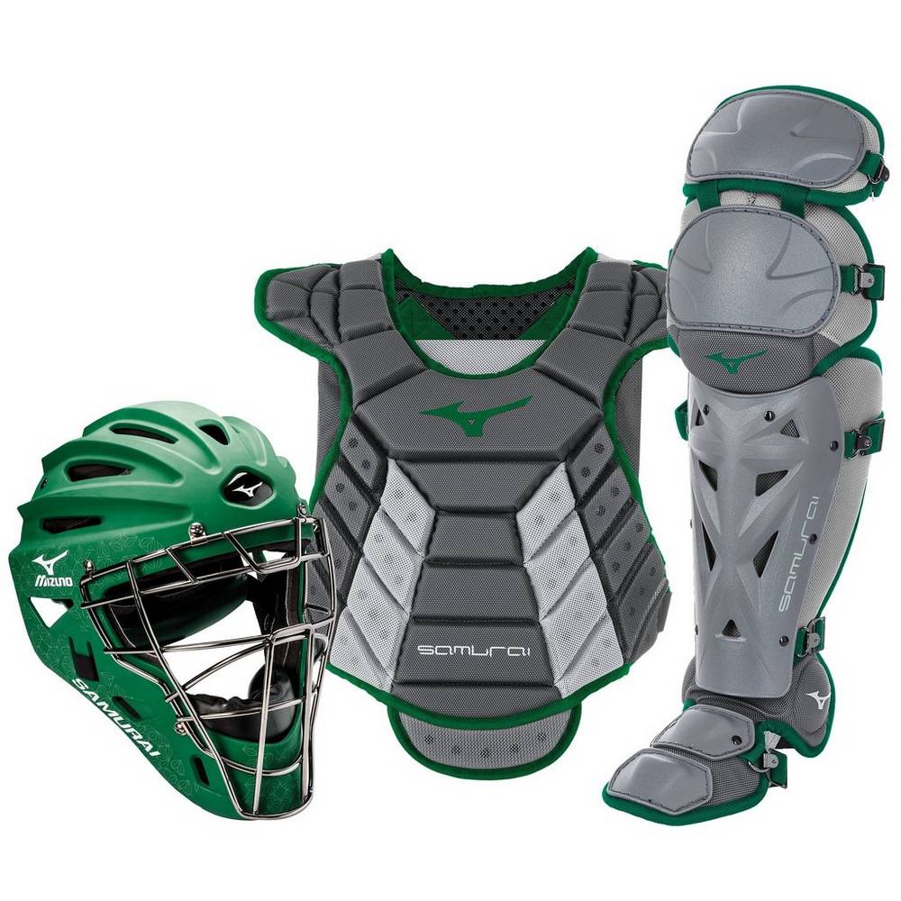 Catchers Gear Mizuno Samurai Boxed (14-15") Para Mujer Grises 7623814-UG