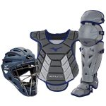 Catchers Gear Mizuno Samurai Boxed (14-15") Para Mujer Grises/Azul Marino 4805367-RX