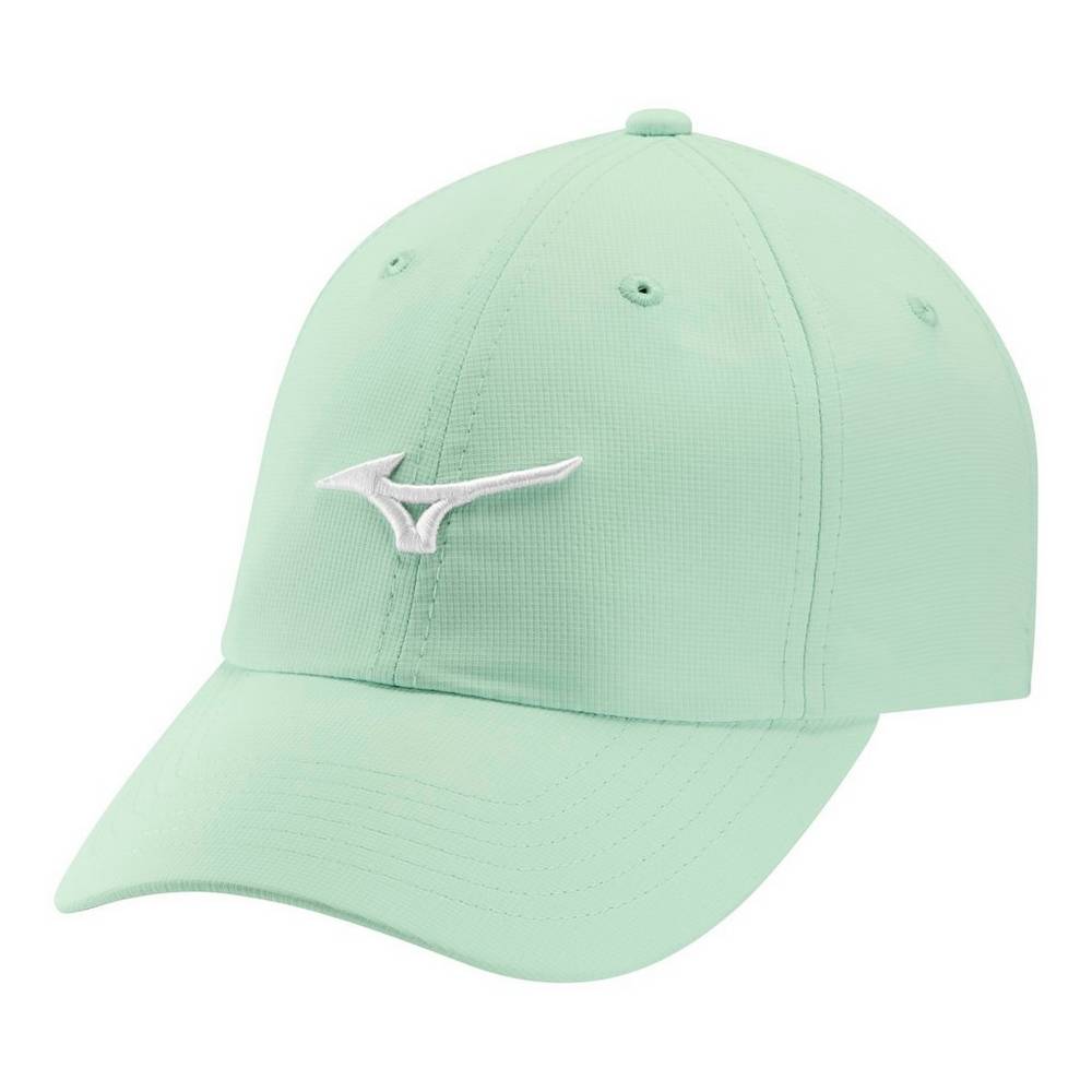 Gorro Mizuno Golf Tour Adjustable Lightweight Small Fit Para Mujer Verdes/Blancos 3129068-EU
