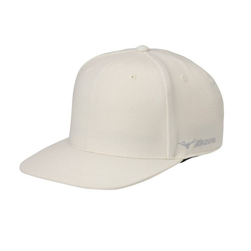 Gorro Mizuno Team Snapback Para Mujer Blancos 5291764-NB