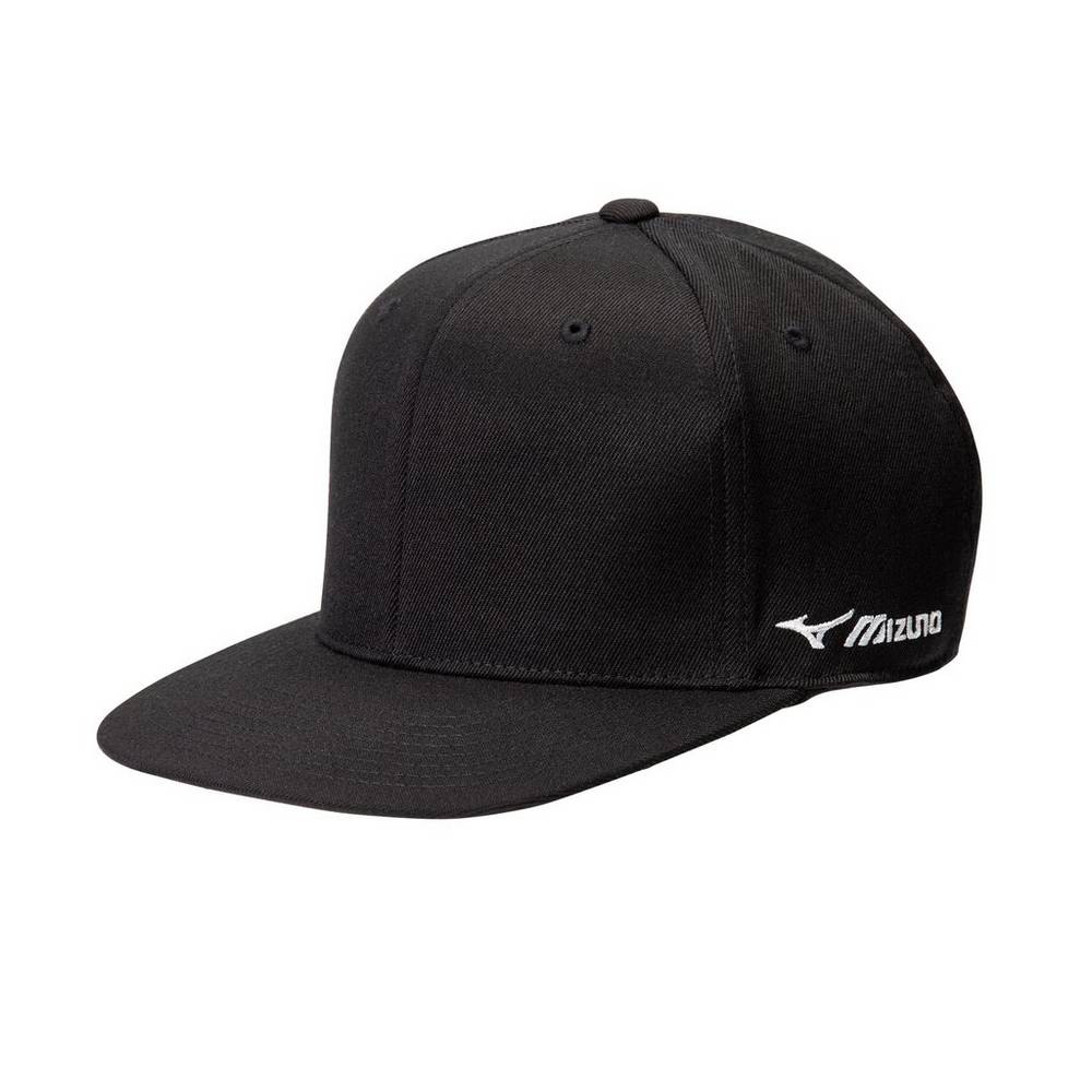 Gorro Mizuno Team Snapback Para Mujer Negros 2940763-IR