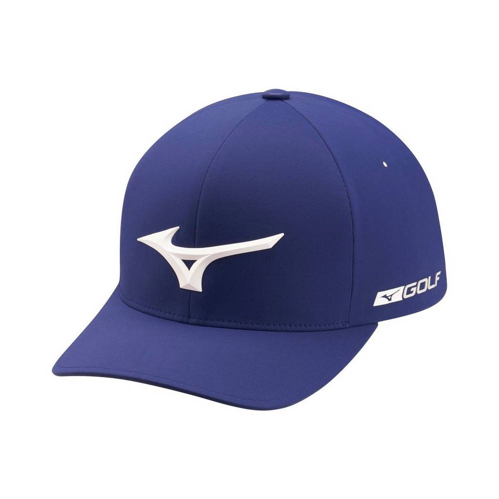 Gorro Mizuno Tour Delta Fitted Para Mujer Azul Rey 6173059-IK