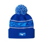 Gorro Mizuno Tour Knit Pom Invierno Para Mujer Azules/Blancos 3904187-GM