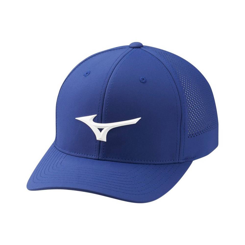 Gorro Mizuno Tour Vent Adjustable Para Mujer Azul Rey 9862037-TR