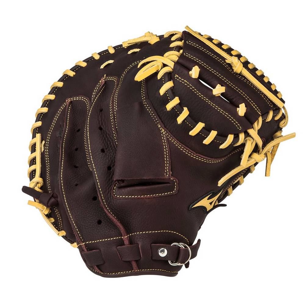 Guantes De Beisbol Mizuno Beisbol Franchise Series 33.5" Para Mujer Cafes/Plateados 8276309-SD