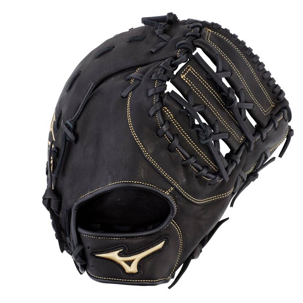 Guantes De Beisbol Mizuno Beisbol MVP Prime First Base 12.5" Para Mujer Negros 4829736-LM