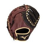Guantes De Beisbol Mizuno Beisbol MVP Prime First Base 12.5" Para Mujer Negros Rosas 1685723-OZ