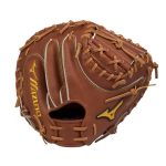 Guantes De Beisbol Mizuno Beisbol Pro Limited Edition 33.5" Para Mujer Marrom 2547890-NM