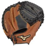Guantes De Beisbol Mizuno Beisbol Samurai 33" Para Mujer Negros/Marrom 2940578-KR