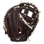 Guantes De Beisbol Mizuno Softball Franchise Series Fastpitch 34" Para Mujer Cafes/Plateados 4135206