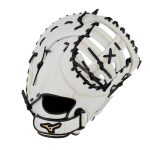 Guantes De Beisbol Mizuno Softball MVP Prime Fastpitch First Base 13" Para Mujer Blancos/Negros 9170