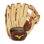 Guantes Mizuno Beisbol Classic Pro Soft Infield 11.25" Para Mujer Kaki 6932510-ZQ