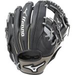 Guantes Mizuno Beisbol Franchise Series Infield 11.5" Para Mujer Negros 1853762-GP