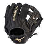 Guantes Mizuno Beisbol MVP Prime Infield 11.5" Para Mujer Negros 9568403-IA