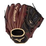 Guantes Mizuno Beisbol MVP Prime Infield 11.5" Para Mujer Negros Rosas 5146983-SY