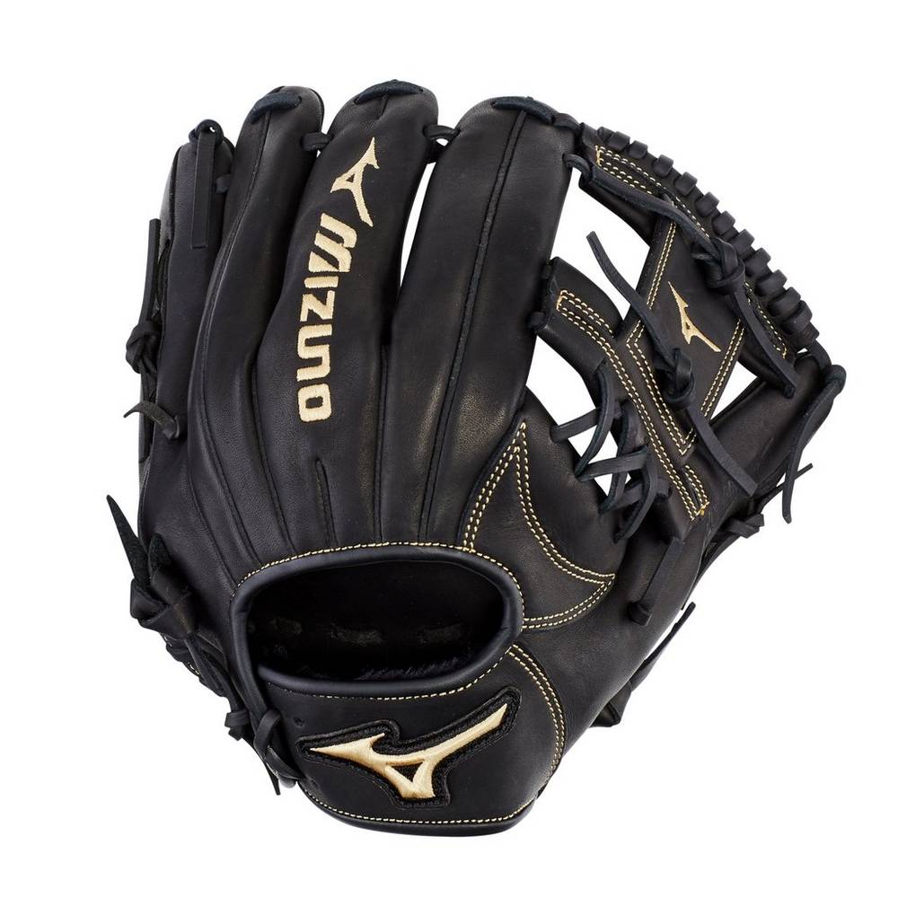 Guantes Mizuno Beisbol MVP Prime Infield 11.75" Para Mujer Negros 3987140-AU
