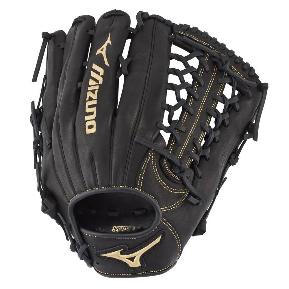 Guantes Mizuno Beisbol MVP Prime Outfield 12.75" Para Mujer Negros 1804326-EW