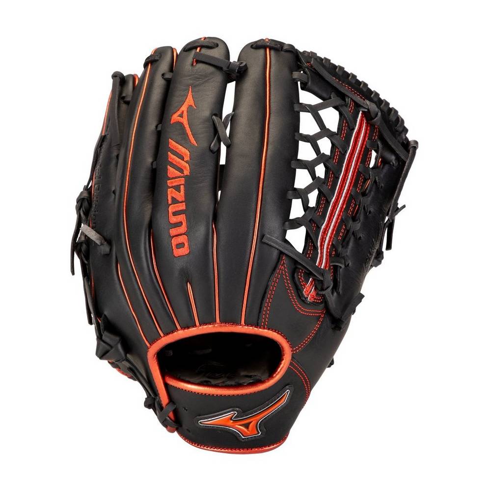 Guantes Mizuno Beisbol MVP Prime SE Outfield 12.75" Para Mujer Negros/Rojos 2753810-QC