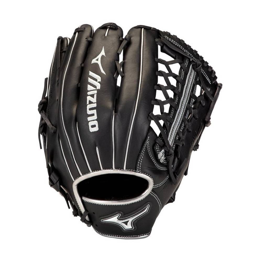 Guantes Mizuno Beisbol MVP Prime SE Outfield 12.75" Para Mujer Negros/Plateados 3546278-QN