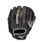 Guantes Mizuno Beisbol MVP Prime SE Pitcher 12" Para Mujer Negros/Plateados 5964078-YI