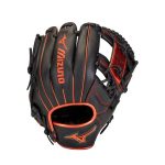Guantes Mizuno Beisbol MVP Prime SE Infield 11.5" Para Mujer Negros/Rojos 1876593-JY