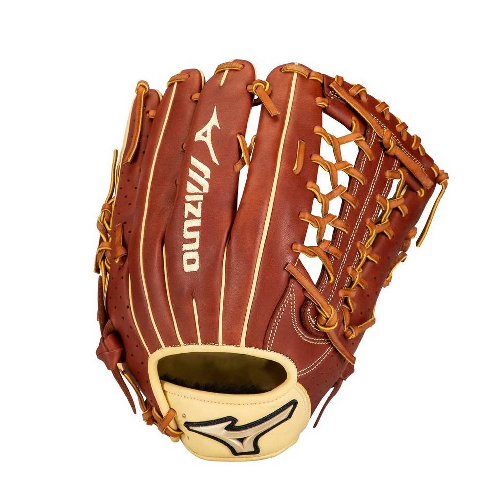 Guantes Mizuno Beisbol Prime Elite Outfield 12.75" Para Mujer Marrom 9218657-EP