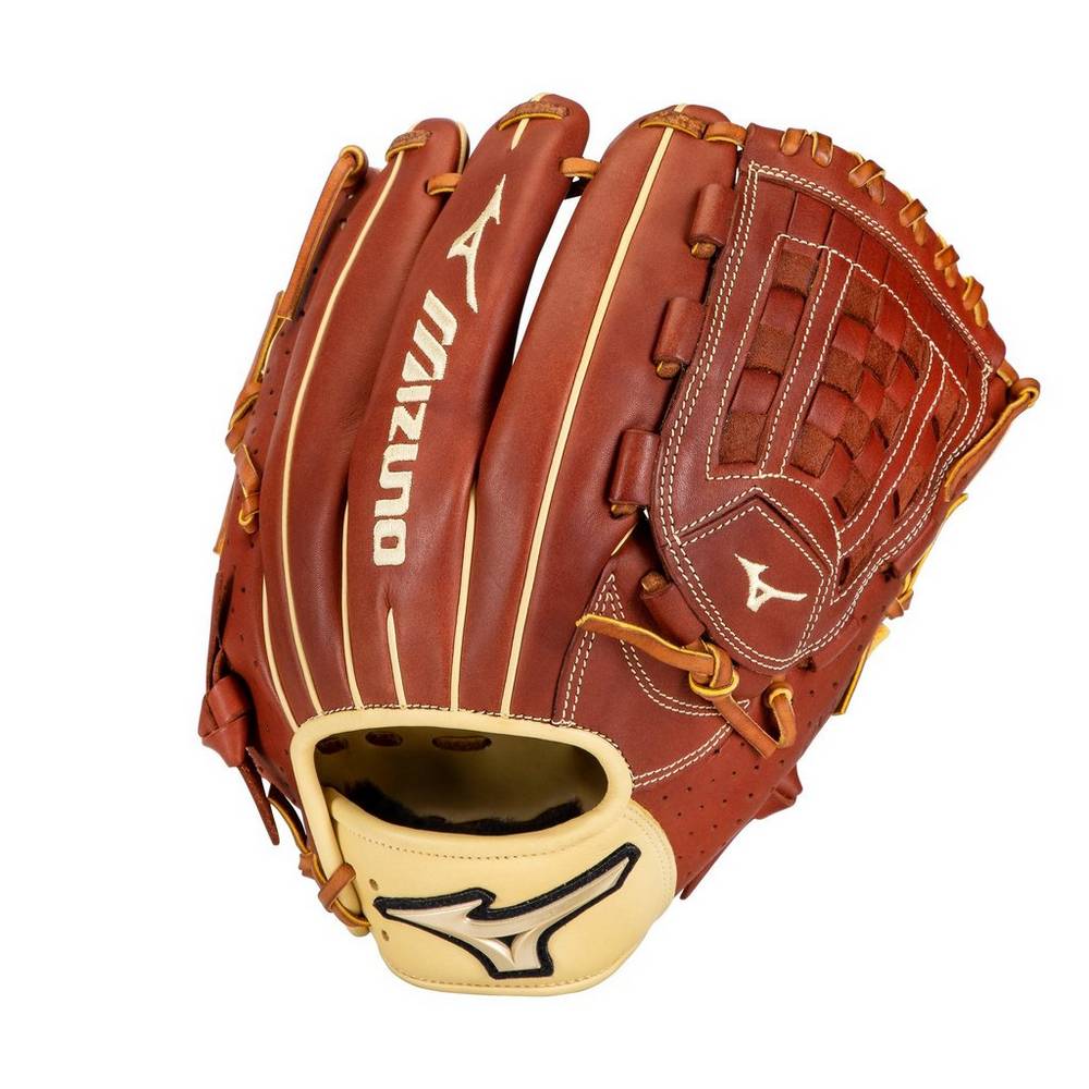 Guantes Mizuno Beisbol Prime Elite Pitcher 12" Para Mujer Marrom 1670832-FE