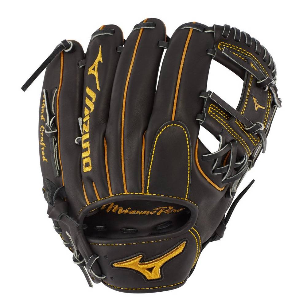 Guantes Mizuno Beisbol Pro Infield 11.5" - Regular Pocket Para Mujer Negros 2780435-AY