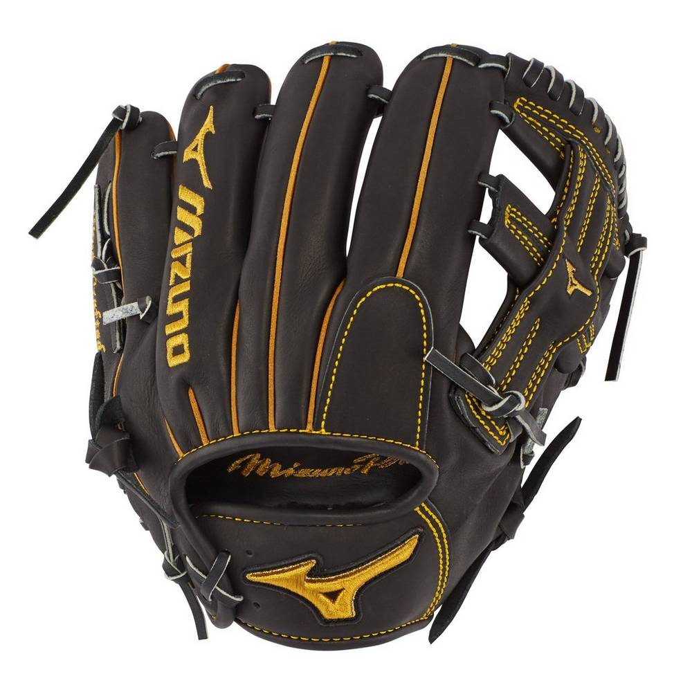 Guantes Mizuno Beisbol Pro Infield 11.5" - Regular Pocket Para Mujer Negros 3946807-OQ