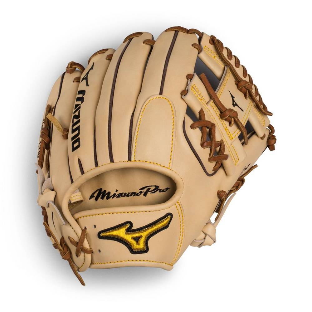 Guantes Mizuno Beisbol Pro Infield 11.5" - Regular Pocket Para Mujer Marrom 1879046-NC