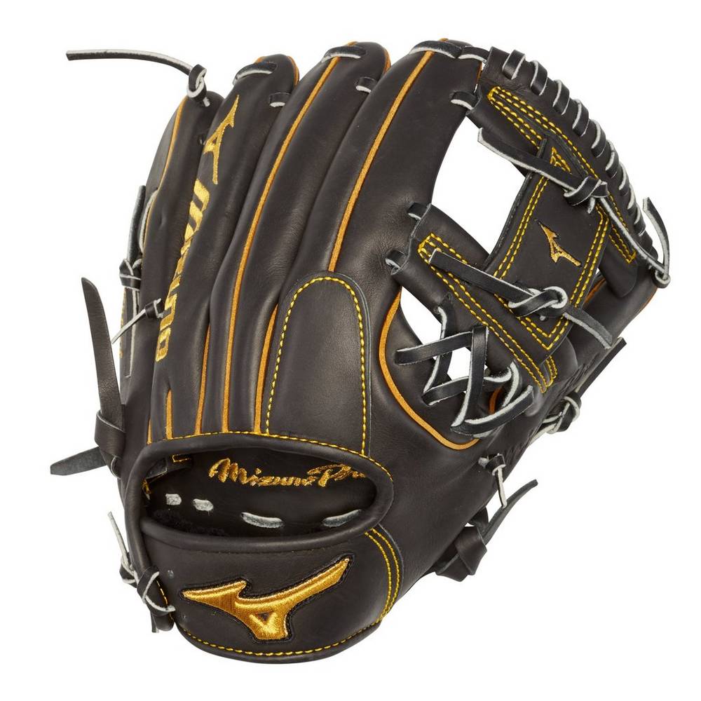 Guantes Mizuno Beisbol Pro Infield 11.75" - Deep Pocket Para Mujer Negros 6278310-BH