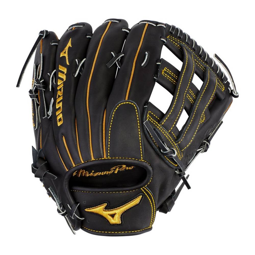 Guantes Mizuno Beisbol Pro Infield 11.75" - Deep Pocket Para Mujer Negros 6281345-ZU