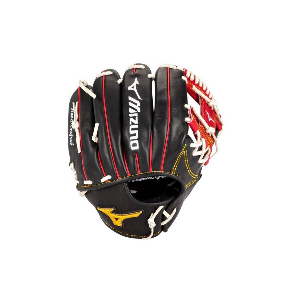 Guantes Mizuno Beisbol Pro Michael Chavis 11.75" Para Mujer Negros/Rojos 4035197-FH