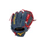 Guantes Mizuno Beisbol Pro Mike Soroka 12" Para Mujer Azul Marino/Rojos 0814635-SX