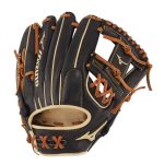 Guantes Mizuno Beisbol Pro Select Infield 11.75" - Deep Pocket Para Mujer Negros 3854072-VK