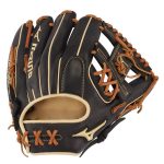 Guantes Mizuno Beisbol Pro Select Infield 11.5" - Regular Pocket Para Mujer Negros 2758164-PE