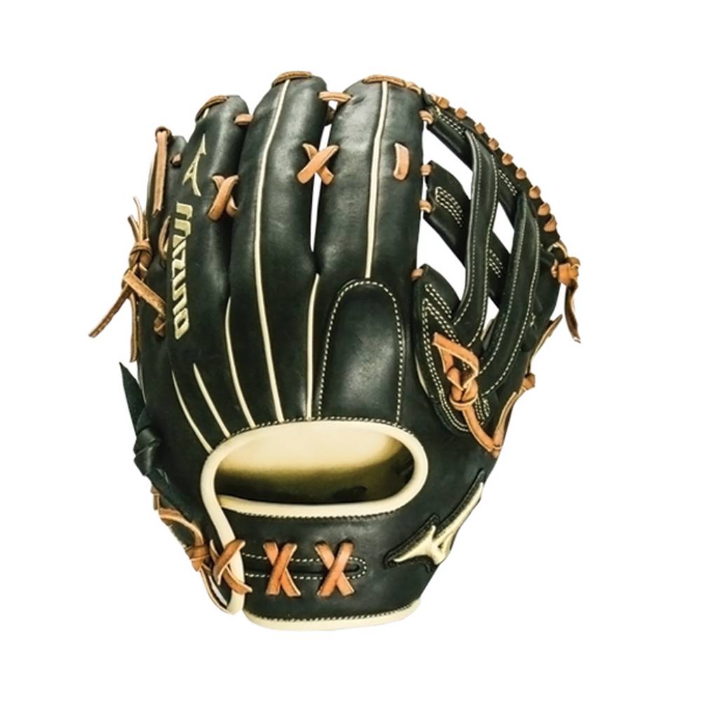 Guantes Mizuno Beisbol Pro Select Outfield 12.75" - Deep Pocket Para Mujer Negros 8214659-NE