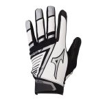 Guantes Mizuno F-257 Softball Batting Para Mujer Blancos/Negros 9480172-YG