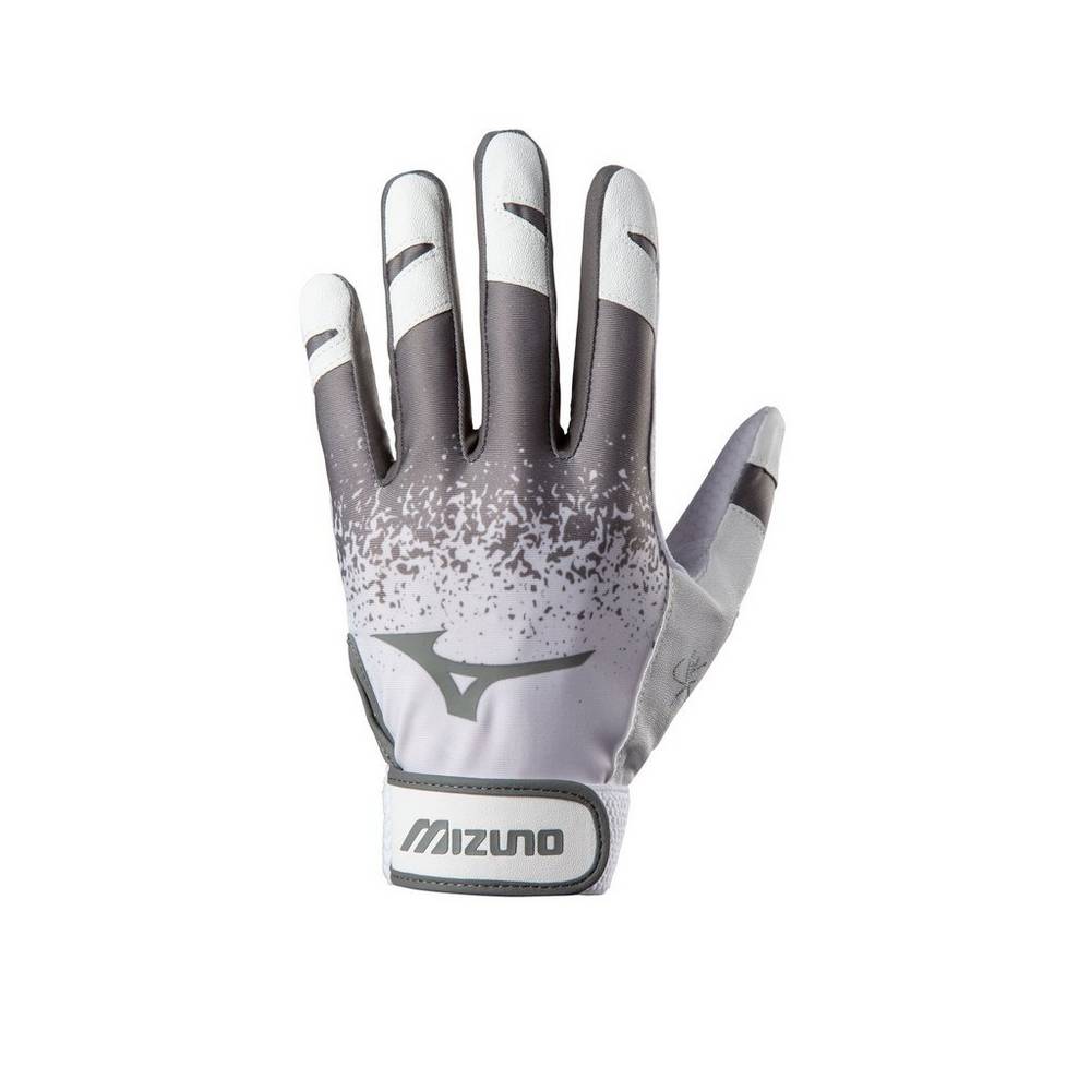 Guantes Mizuno Finch Softball Batting Para Mujer Grises 1742093-GZ