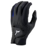 Guantes Mizuno Golf RainFit - Pair Para Mujer Negros/Azul Rey 9172806-QE