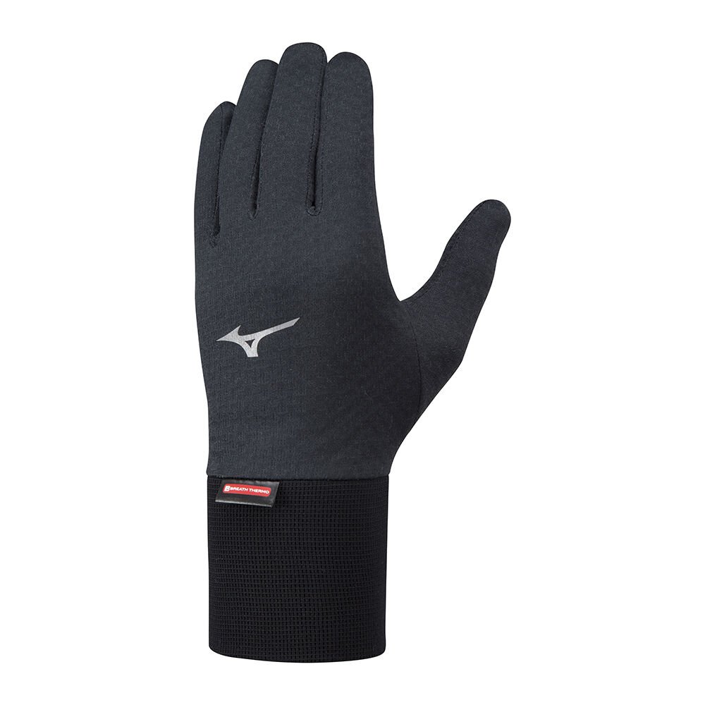 Guantes Mizuno Running BT Lightweight Para Mujer Negros 6104852-PZ